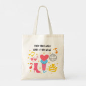 Tote Bag Style Crayon modifiable - Pop Star Diva Anniversai (Dos)