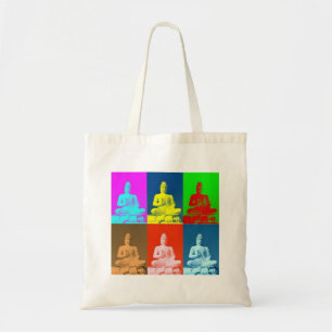 Tote Bag Style d'art de bruit de Bouddha