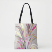 Tote Bag Style d'art vectoriel Plante tropical Abstrait (Devant)