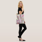 Tote Bag Style d'art vectoriel Plante tropical Abstrait (Sur le modèle)