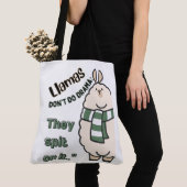 TOTE BAG STYLE DE CITATION DE LLAMA (De près)