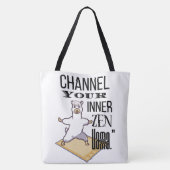 TOTE BAG STYLE DE CITATION DE LLAMA (Dos)