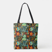 Tote Bag Style de dessin animé Aquatic Life (Dos)