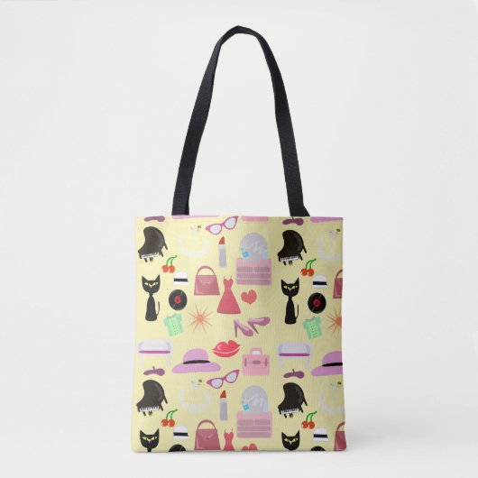 Tote Bag Style de verre total (Devant)