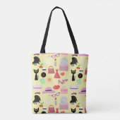 Tote Bag Style de verre total (Dos)