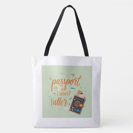 Tote Bag Style de voyage (Devant)