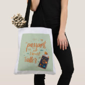 Tote Bag Style de voyage (De près)