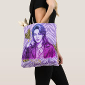 Tote Bag style d'icône modifiable k pop (De près)
