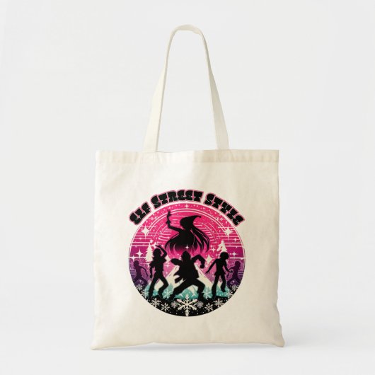Tote Bag Style Elf Street pour Noël (Devant)
