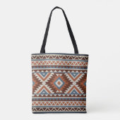Tote Bag Style Géométrique Moderne du Sud-Ouest (Dos)