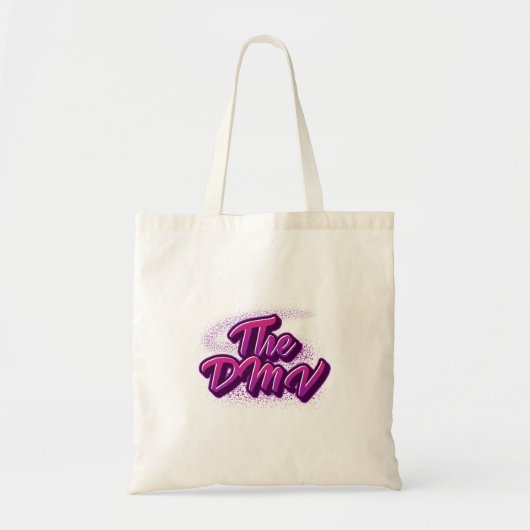 Tote Bag Style Graffiti DMV (DC, Maryland, Virginie) (Devant)