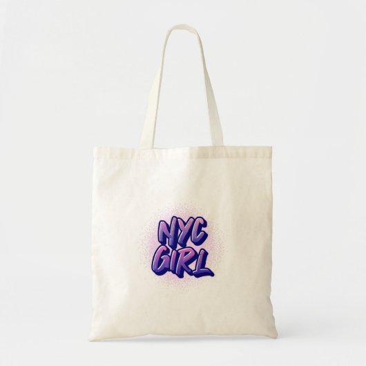 Tote Bag Style Graffiti pour fille NYC (Devant)