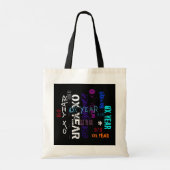 Tote Bag Style Graffiti répétitif Année Ox 2021 BTB (Dos)