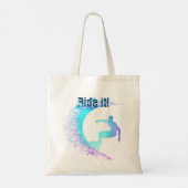 Tote Bag Style Graffiti Surfer (Dos)