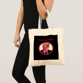 Tote Bag Style graphique anti-créatif sans rois (Devant (produit))