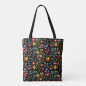 Tote Bag Style Khokhloma élégant avec Twist moderne (Dos)