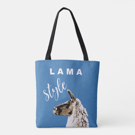 Tote Bag Style Lama (Dos)