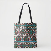 Tote Bag Style moderne de diamants du Sud-Ouest (Devant)