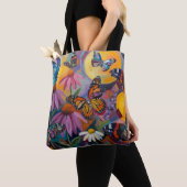 Tote Bag Style Papillon (De près)