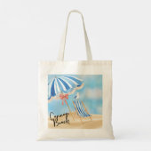 Tote Bag Style Plage (Dos)