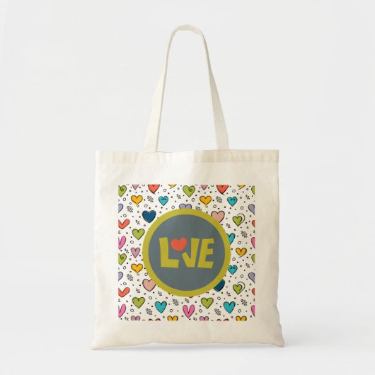 Tote Bag Style Pop Art amusant (Devant)
