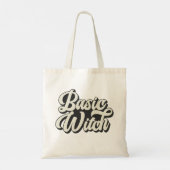 Tote Bag Style rétro sorcier de base personnalisable (Dos)