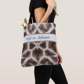 Tote Bag Style safari motif Giraffe (De près)