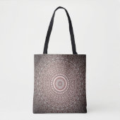 Tote Bag Style Tribal Rose Conception Mandala (Devant)
