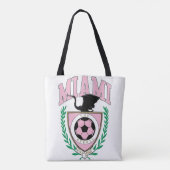 Tote Bag Style Varsity de football de Miami (Dos)