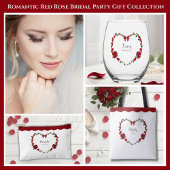 Tote Bag Stylish Red Rose Maid of Honor Gift