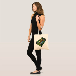 Tote Bag Stylos Dans Une Boîte