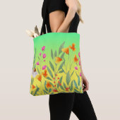 Tote Bag Sublimation fleur sauvage (De près)