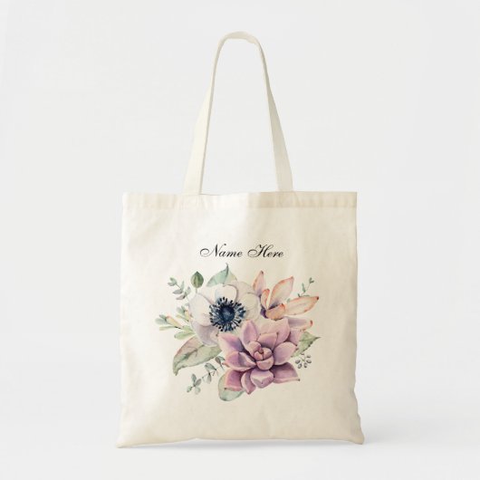 Tote Bag Succulent (Devant)