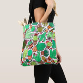 Tote Bag Succulent Cactus Pots Plante Vert Cactus Jardin (De près)