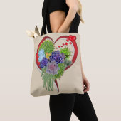 Tote Bag Succulent-mariage-bouquet (De près)