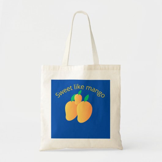 Tote Bag Sucré comme la mangue (Devant)