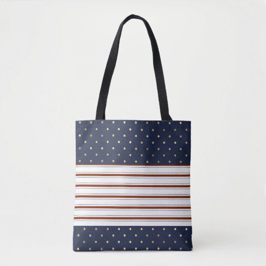 Tote Bag Sucres de canne et Pois Fourre-tout (Devant)