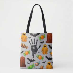 Tote Bag Sucres et ombres éffrayants