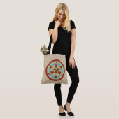 Tote Bag Suffolk Hexafoil (Daisy Wheel) Witch Mark (Sur le modèle)