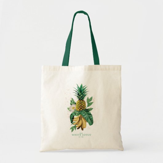Tote Bag Suite ananas au White Lotus (Devant)