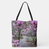 Tote Bag Suivez votre chemin de jardin de devis Dreams (Dos)