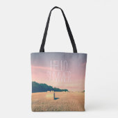 Tote Bag Summer Bliss dans la campagne anglaise (Dos)