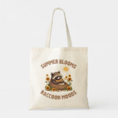 Tote Bag Summer Blooms Raccoon Moods (Dos)
