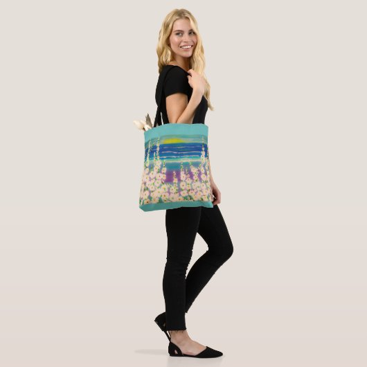 Tote Bag Summer Daisy Fourre-tout (Sur le modèle)