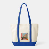 Tote Bag Summer Still Life with Lemons, Sunglasses totebag (Dos)