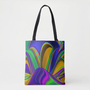 Tote Bag Summerrainbow, Rainbowart 3D Abstrait