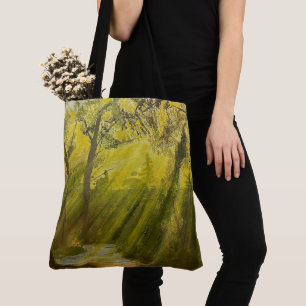 Tote Bag Sun in the Woods, par Gary Poling