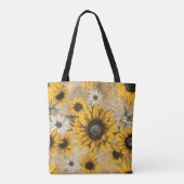 Tote Bag Sunflower (Dos)
