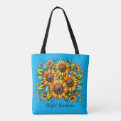 Tote Bag Sunflower Fourre-tout de Fortune (Dos)