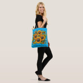 Tote Bag Sunflower Fourre-tout de Fortune (Sur le modèle)